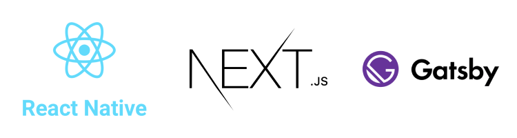 React-nativ-Next-js-Gatsby-development-app-mobile